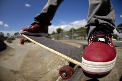 Skateboard in Use